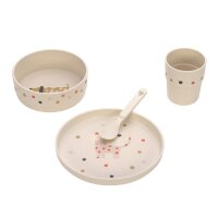 Dish Set PP/Cellulose (Plate, Bowl, Mug, Spoon)