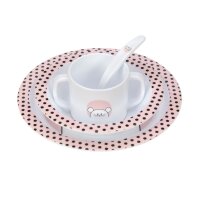 Dish Set PP  (Plate, Bowl, Mug, Spoon)