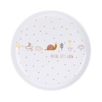 Plate Porcelain/Silicone