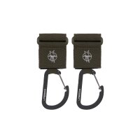 Casual Stroller Hooks With Carabiner 2 pack