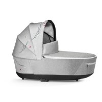 PRIAM Bezug Kinderwagenaufsatz Koi | mid grey