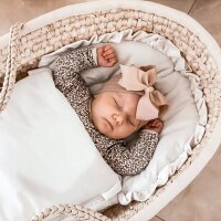 Babyschlafsack aus Velours DREAMY | TOG 2.5 | Steckkissen...