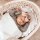Babyschlafsack aus Velours DREAMY | TOG 2.5 | Steckkissen 95 cm | Beige