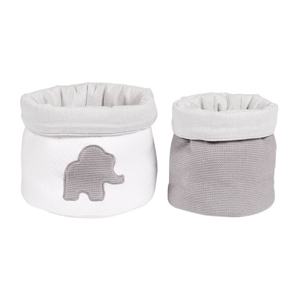 Elefant set mit 2 Babykörben